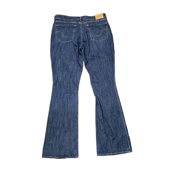 Levi Strauss Signature Women's Size 12L Mid-Rise Bootcut Blue Jeans - Picture 2 of 8